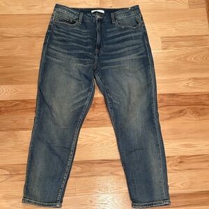 Willow & Root the mom fit high rise jeans